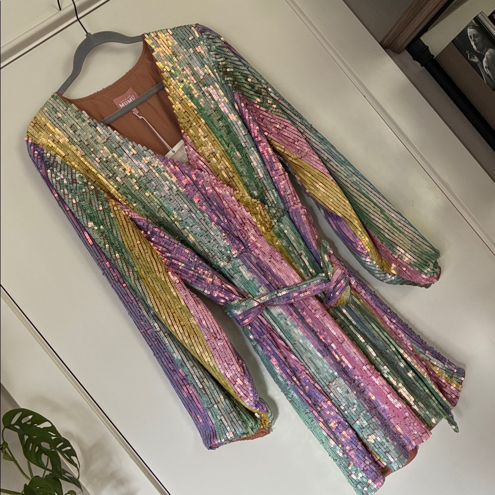 Show Me Your MuMu “Wear Me Out” Sequin Dress XL